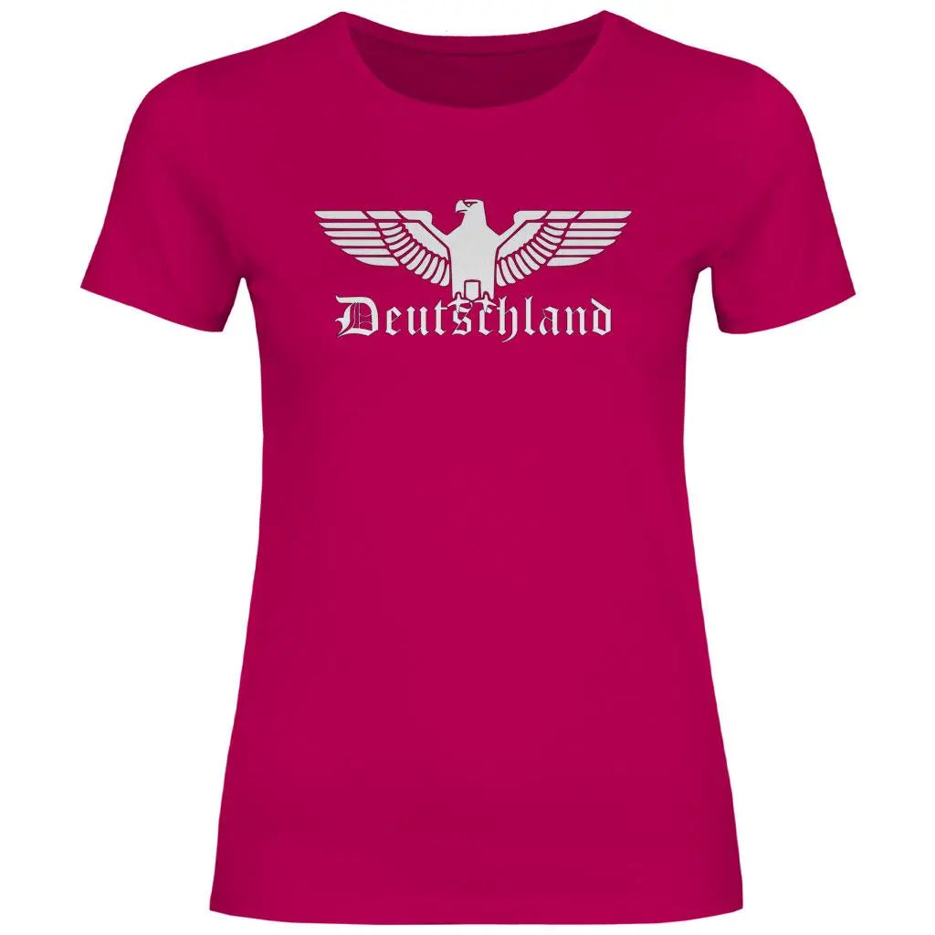 Reichsadler T-Shirt 'Deutschland' Damen PatriotenPrint