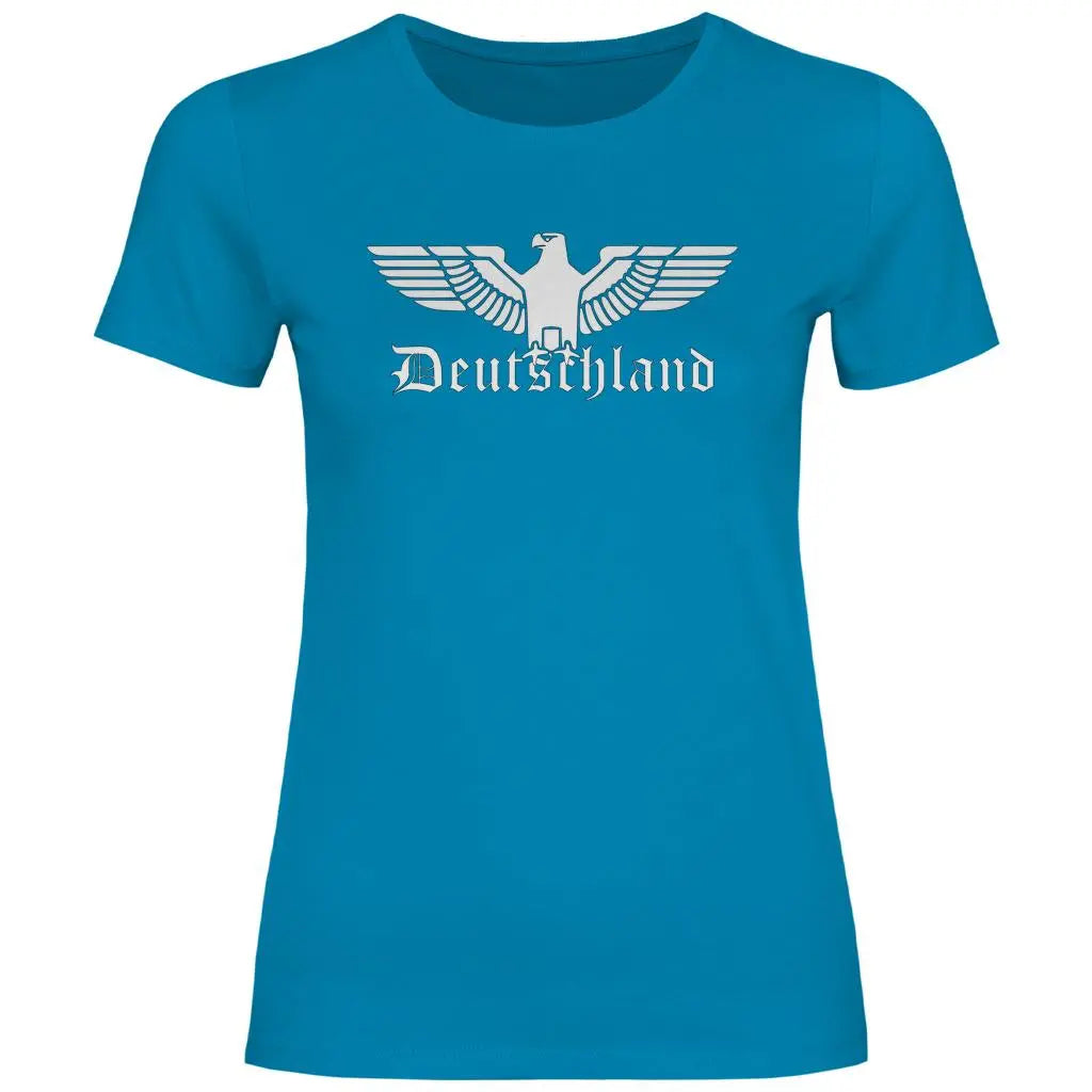 Reichsadler T-Shirt 'Deutschland' Damen PatriotenPrint