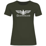 Reichsadler T-Shirt 'Deutschland' Damen PatriotenPrint