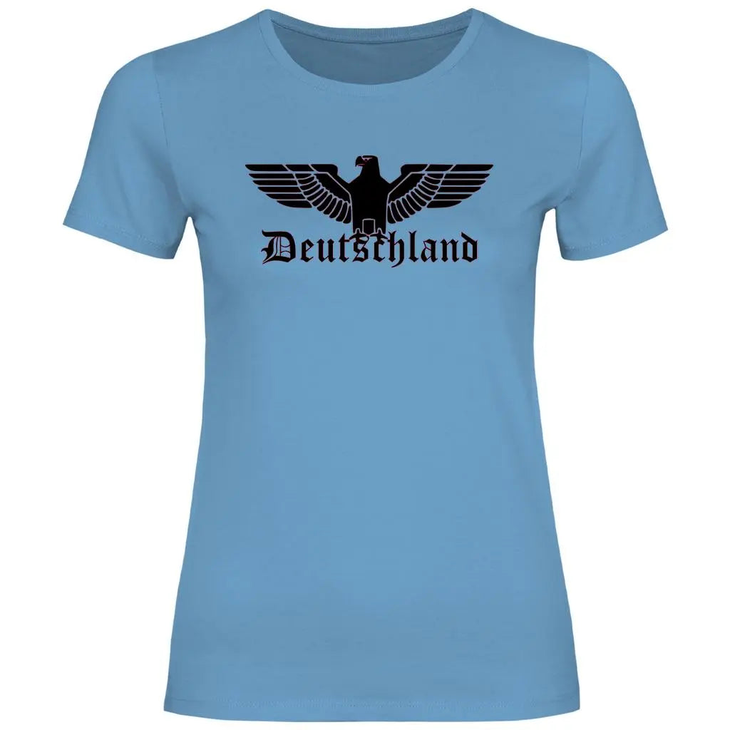 Reichsadler T-Shirt 'Deutschland' Damen PatriotenPrint
