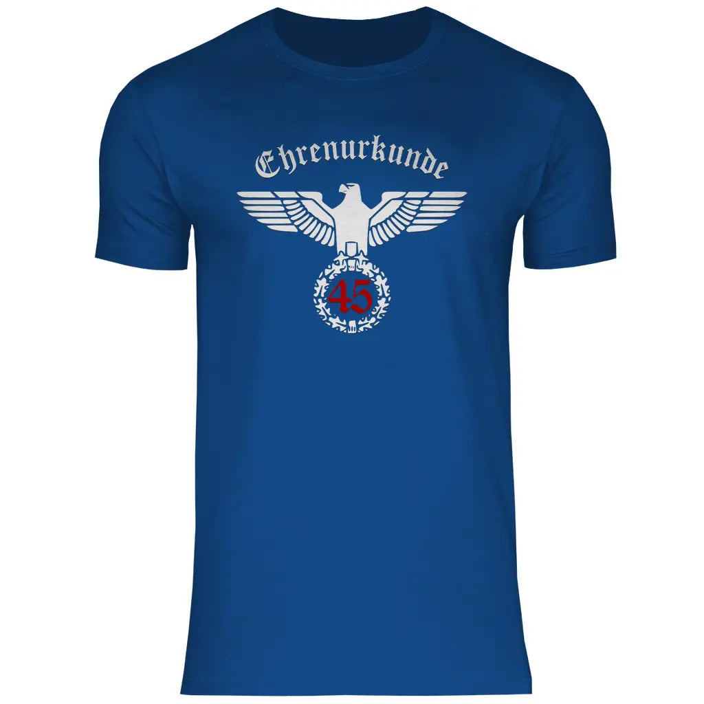 Reichsadler T-Shirt 'Ehrenurkunde 45' Herren