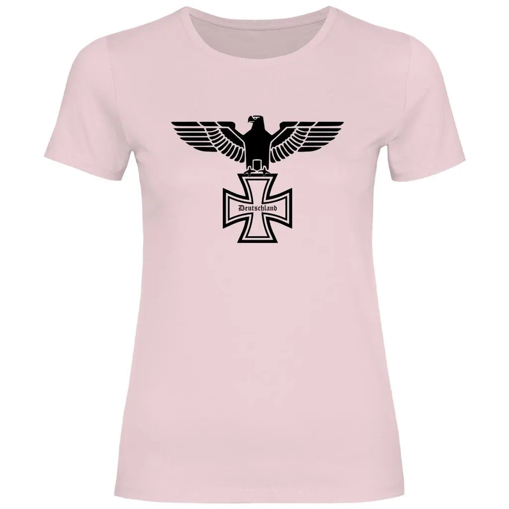 Reichsadler T-Shirt 'Eisernes Kreuz' Damen PatriotenPrint