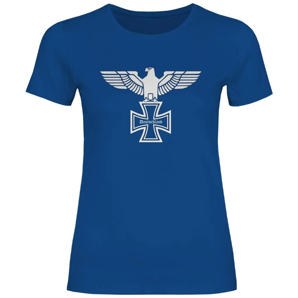 Reichsadler T-Shirt 'Eisernes Kreuz' Damen PatriotenPrint