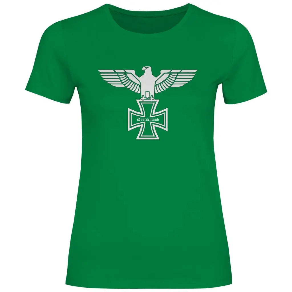Reichsadler T-Shirt 'Eisernes Kreuz' Damen PatriotenPrint