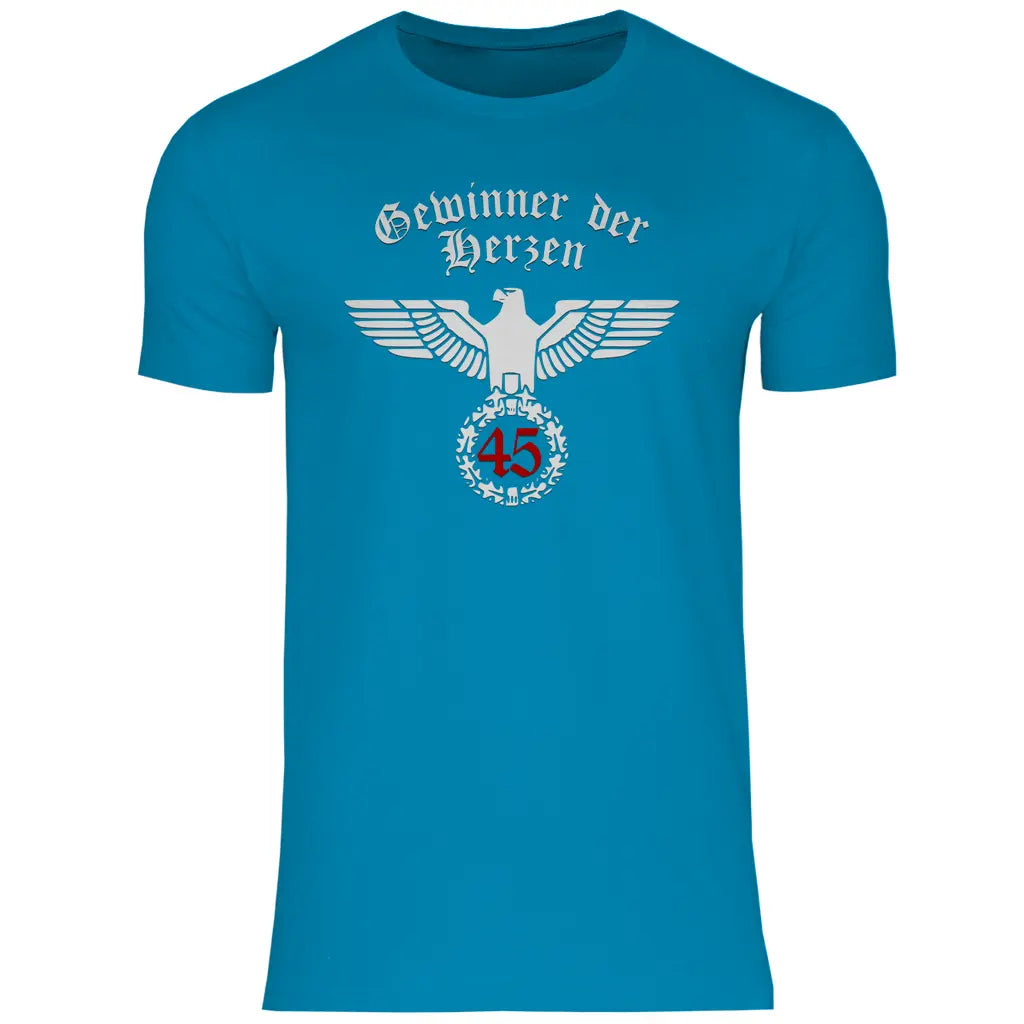 Reichsadler T-Shirt 'Gewinner der Herzen 45' Herren