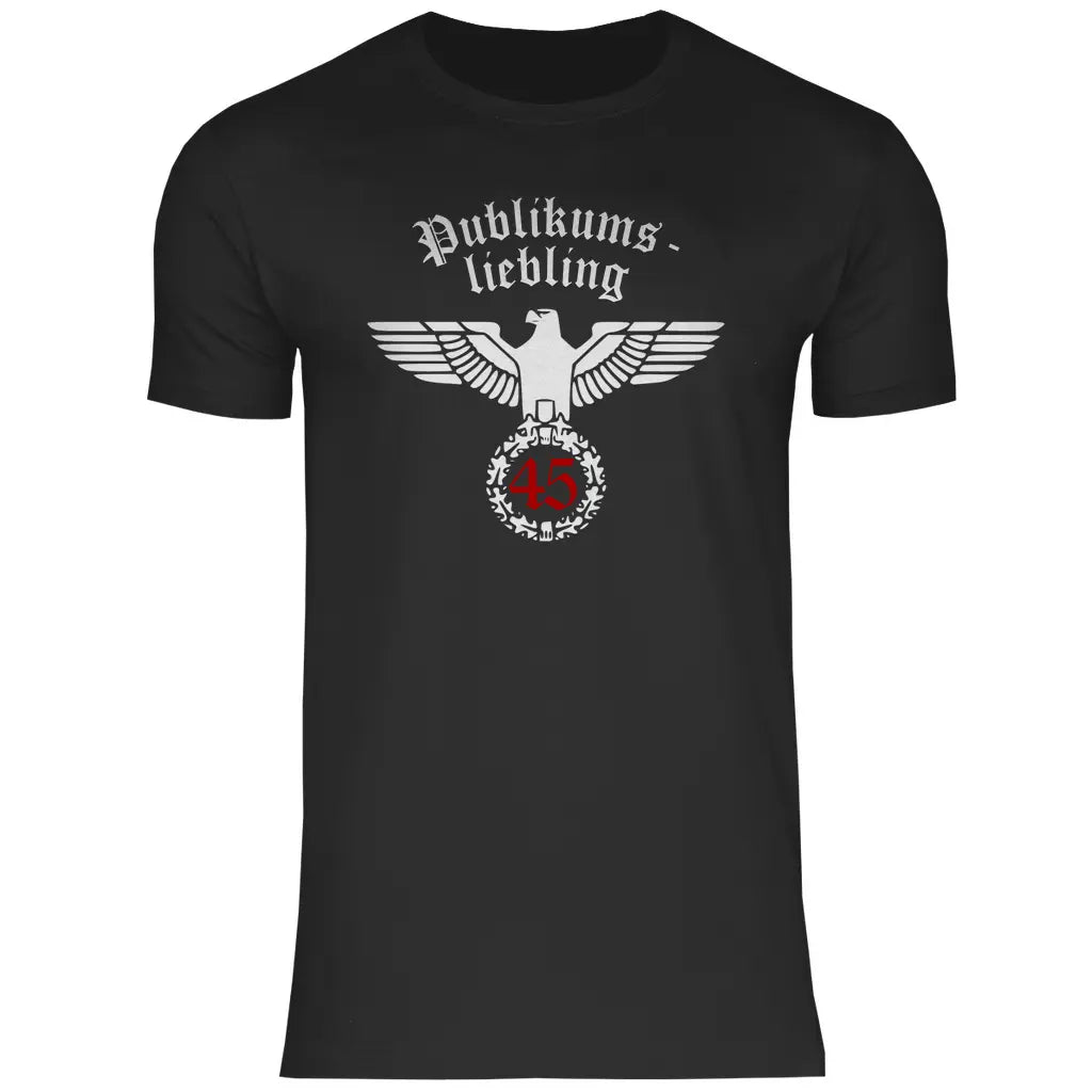 Reichsadler T-Shirt 'Publikumsliebling 45' Herren