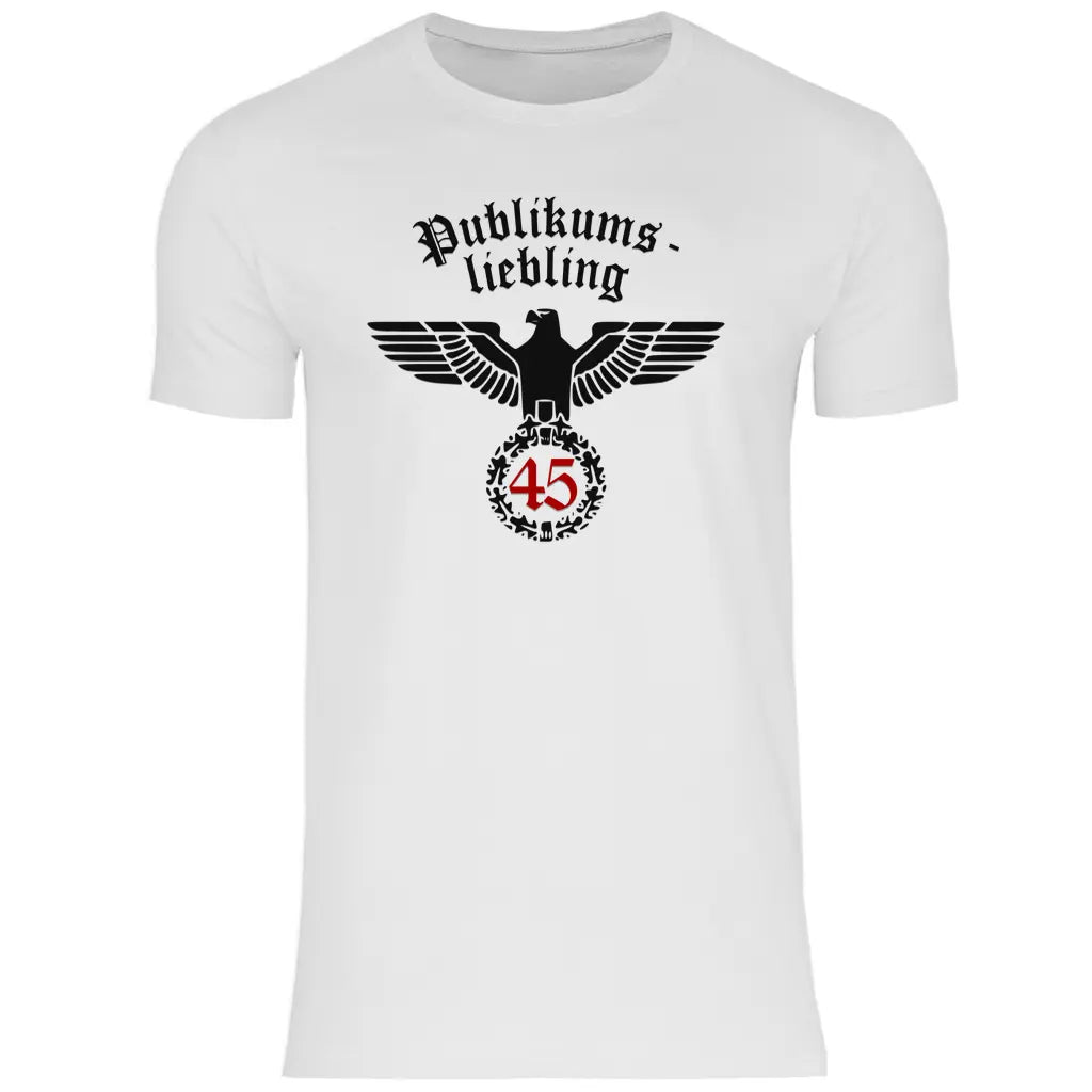 Reichsadler T-Shirt 'Publikumsliebling 45' Herren