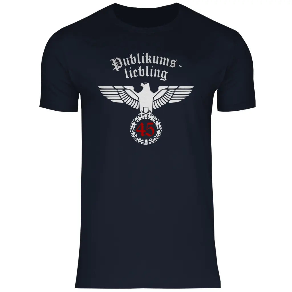 Reichsadler T-Shirt 'Publikumsliebling 45' Herren