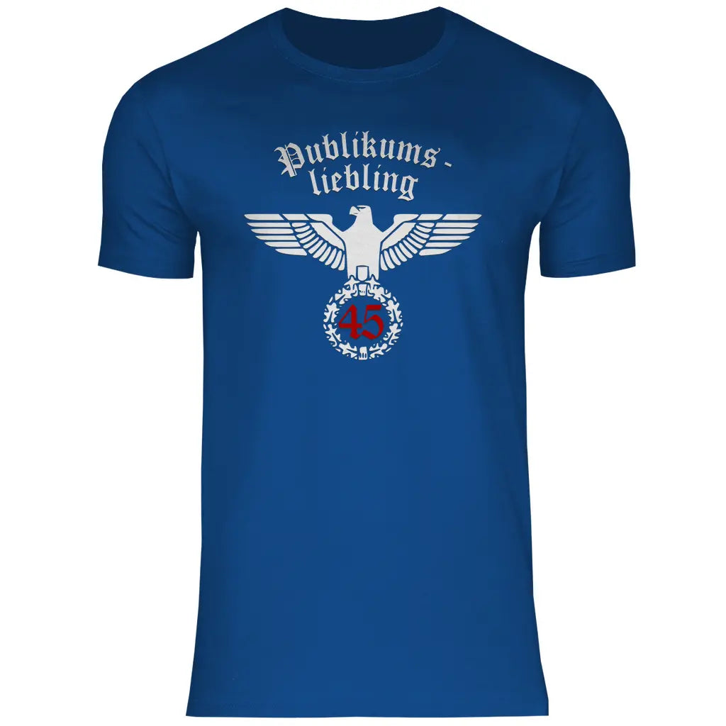 Reichsadler T-Shirt 'Publikumsliebling 45' Herren