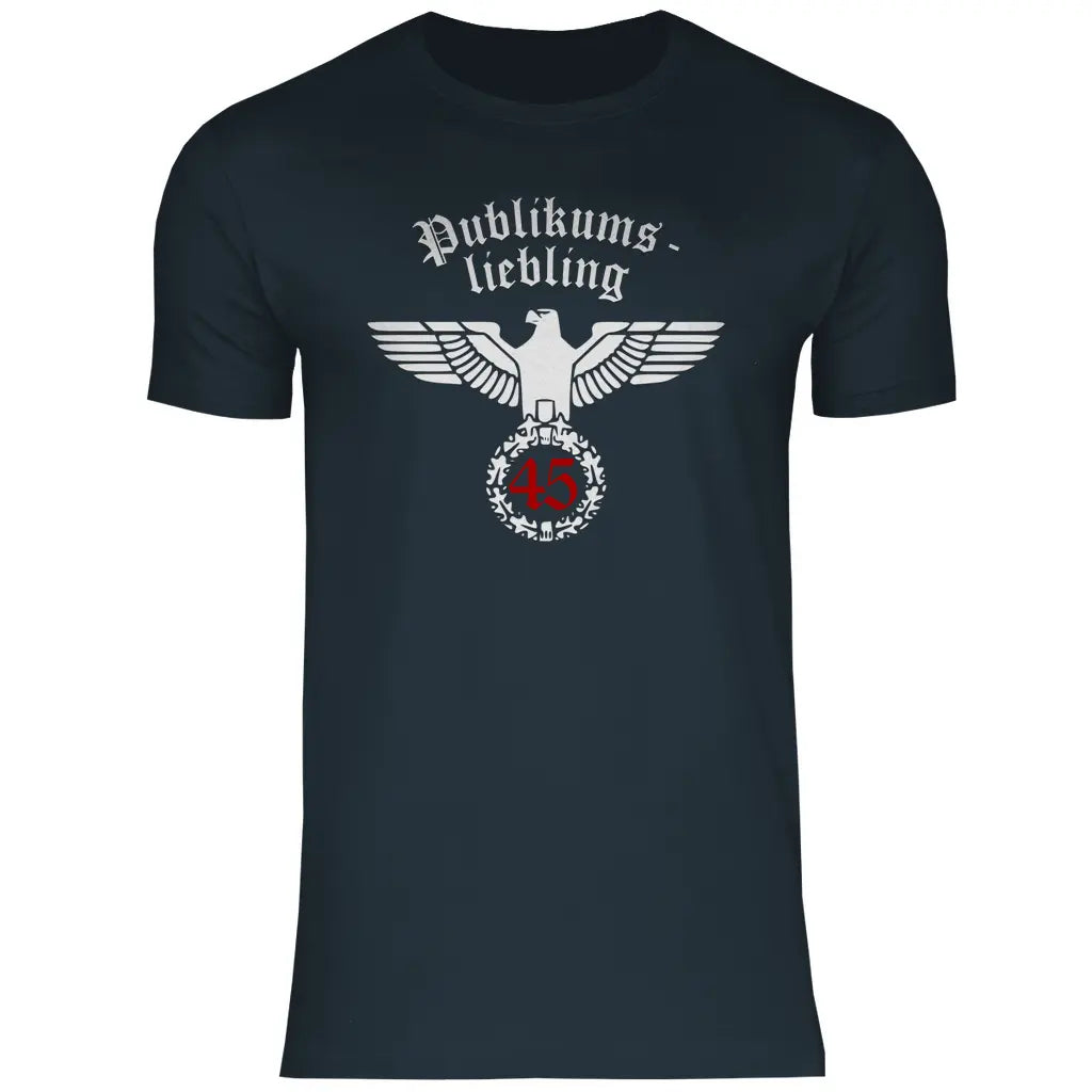 Reichsadler T-Shirt 'Publikumsliebling 45' Herren