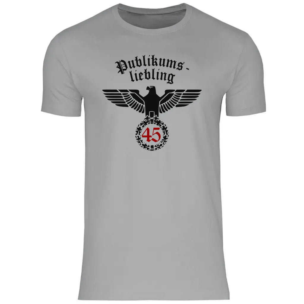 Reichsadler T-Shirt 'Publikumsliebling 45' Herren