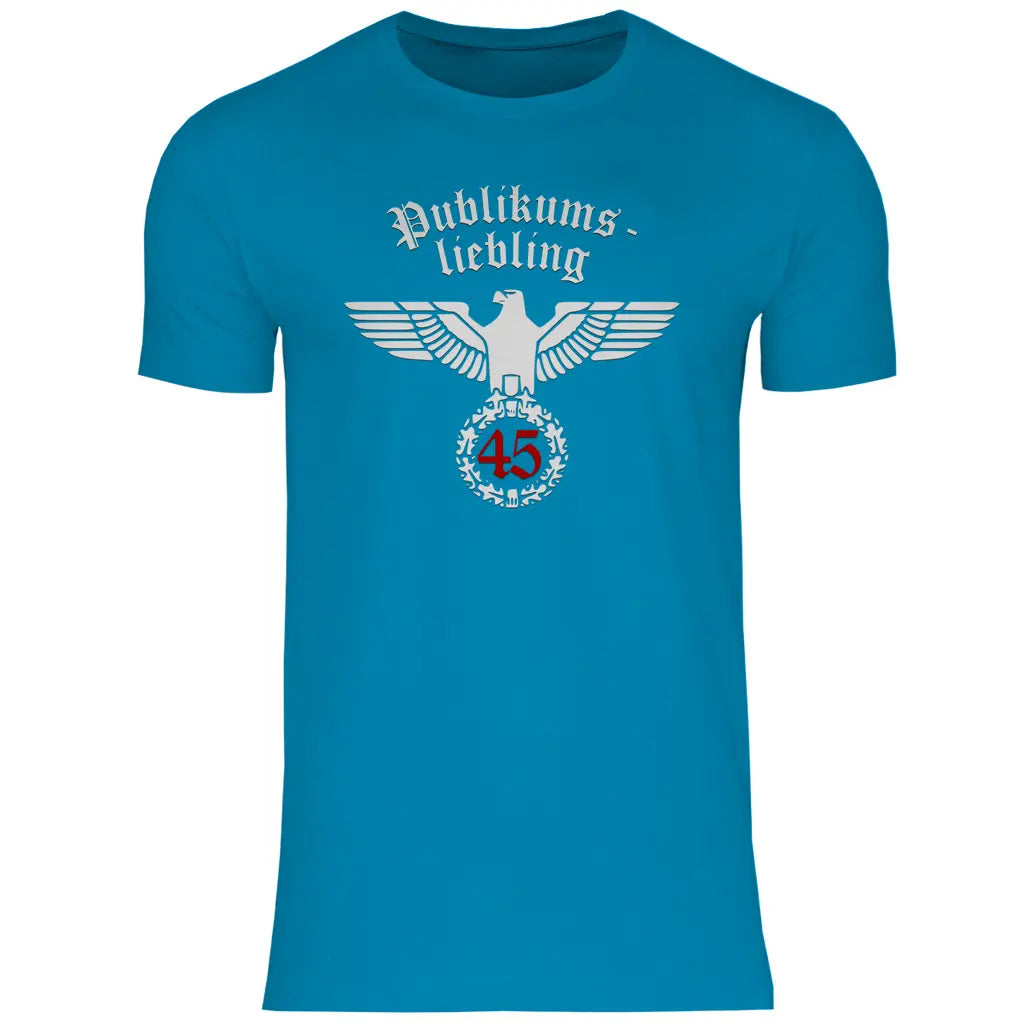 Reichsadler T-Shirt 'Publikumsliebling 45' Herren