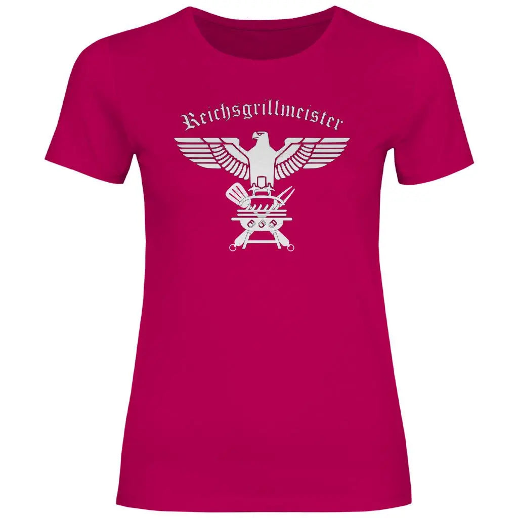 Reichsadler T-Shirt 'Reichsgrillmeister' Damen PatriotenPrint