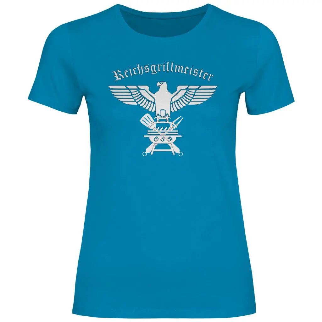 Reichsadler T-Shirt 'Reichsgrillmeister' Damen PatriotenPrint