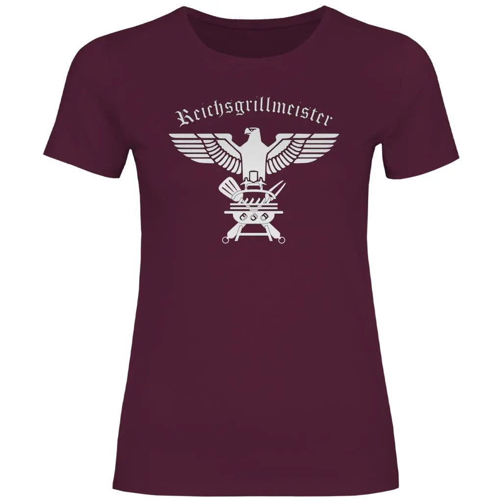 Reichsadler T-Shirt 'Reichsgrillmeister' Damen PatriotenPrint