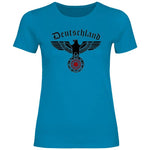 Reichsadler T-Shirt 'Schwarze Sonne' Damen PatriotenPrint