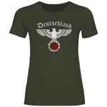 Reichsadler T-Shirt 'Schwarze Sonne' Damen PatriotenPrint