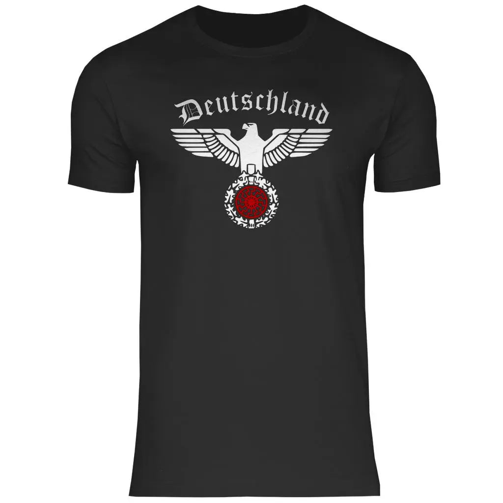 Reichsadler T-Shirt 'Schwarze Sonne' Herren PatriotenPrint