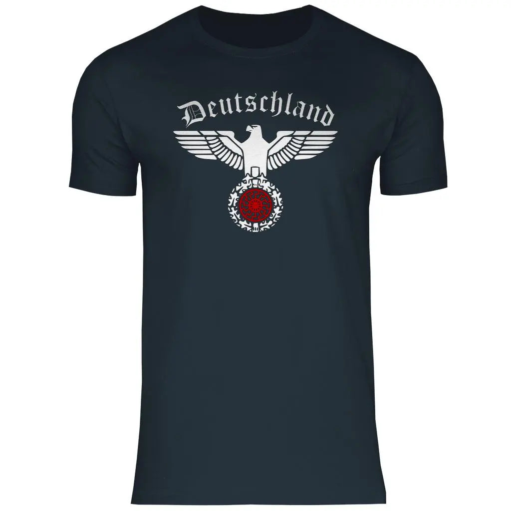 Reichsadler T-Shirt 'Schwarze Sonne' Herren PatriotenPrint