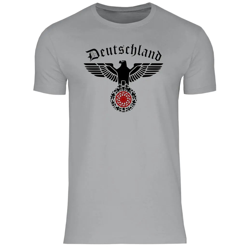 Reichsadler T-Shirt 'Schwarze Sonne' Herren PatriotenPrint
