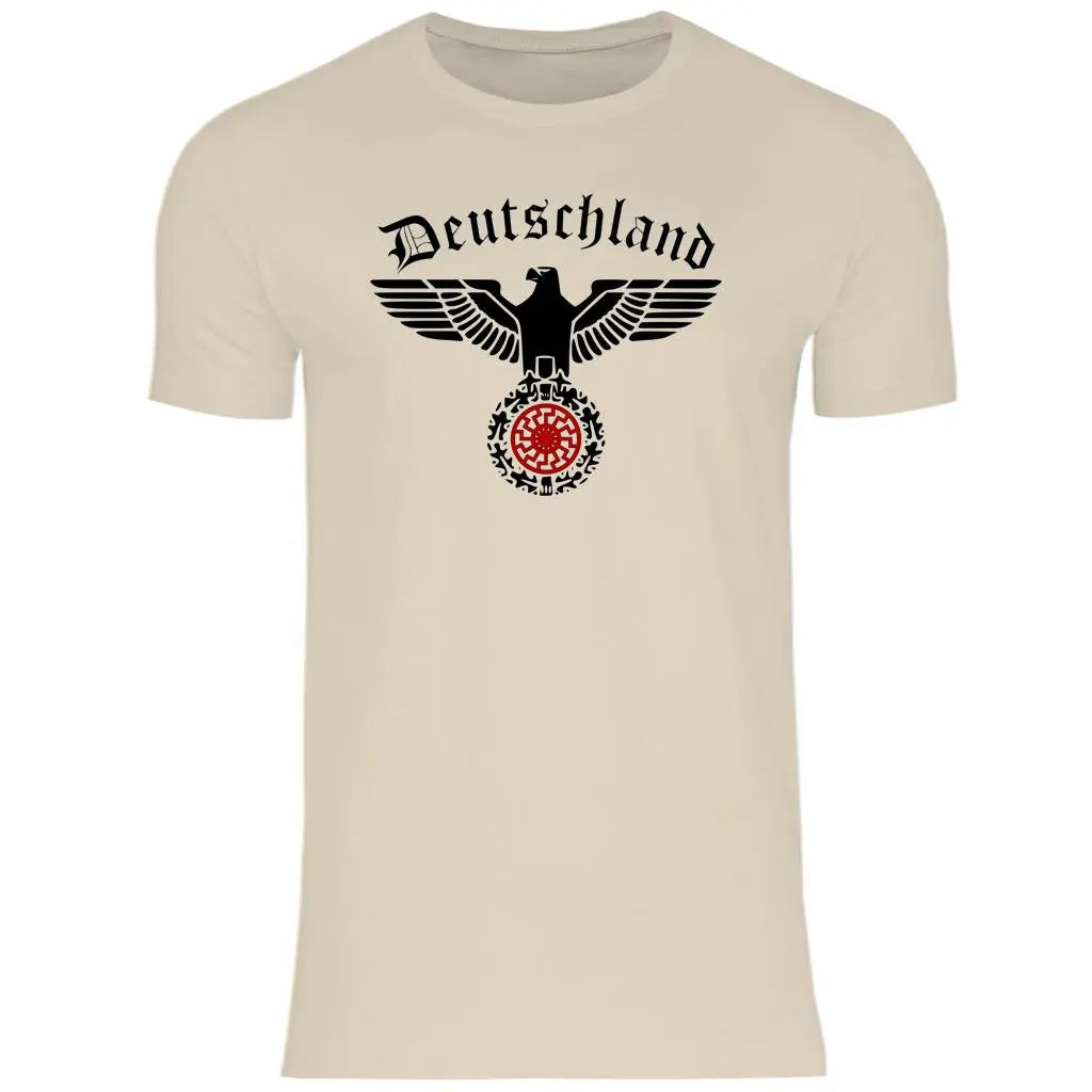 Reichsadler T-Shirt 'Schwarze Sonne' Herren PatriotenPrint