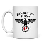 Reichsadler Tasse 'Gewinner der Herzen 45'