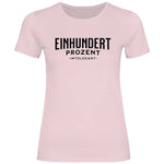 Remigration T-Shirt 'Einhundert Prozent Intolerant' Damen PatriotenPrint