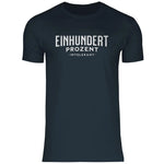 Remigration T-Shirt 'Einhundert Prozent Intolerant' Herren PatriotenPrint