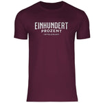 Remigration T-Shirt 'Einhundert Prozent Intolerant' Herren PatriotenPrint