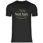 Remigration T-Shirt 'Nett hier' Herren PatriotenPrint
