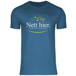Remigration T-Shirt 'Nett hier' Herren PatriotenPrint