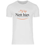 Remigration T-Shirt 'Nett hier' Herren PatriotenPrint