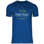 Remigration T-Shirt 'Nett hier' Herren PatriotenPrint