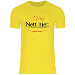 Remigration T-Shirt 'Nett hier' Herren PatriotenPrint