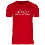 Remigration T-Shirt 'männlich weiß deutsch'