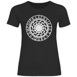 Schwarze Sonne T-Shirt Damen PatriotenPrint