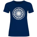 Schwarze Sonne T-Shirt Damen PatriotenPrint