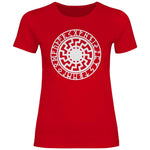 Schwarze Sonne T-Shirt Damen PatriotenPrint