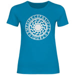 Schwarze Sonne T-Shirt Damen PatriotenPrint