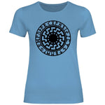 Schwarze Sonne T-Shirt Damen PatriotenPrint