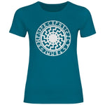 Schwarze Sonne T-Shirt Damen PatriotenPrint