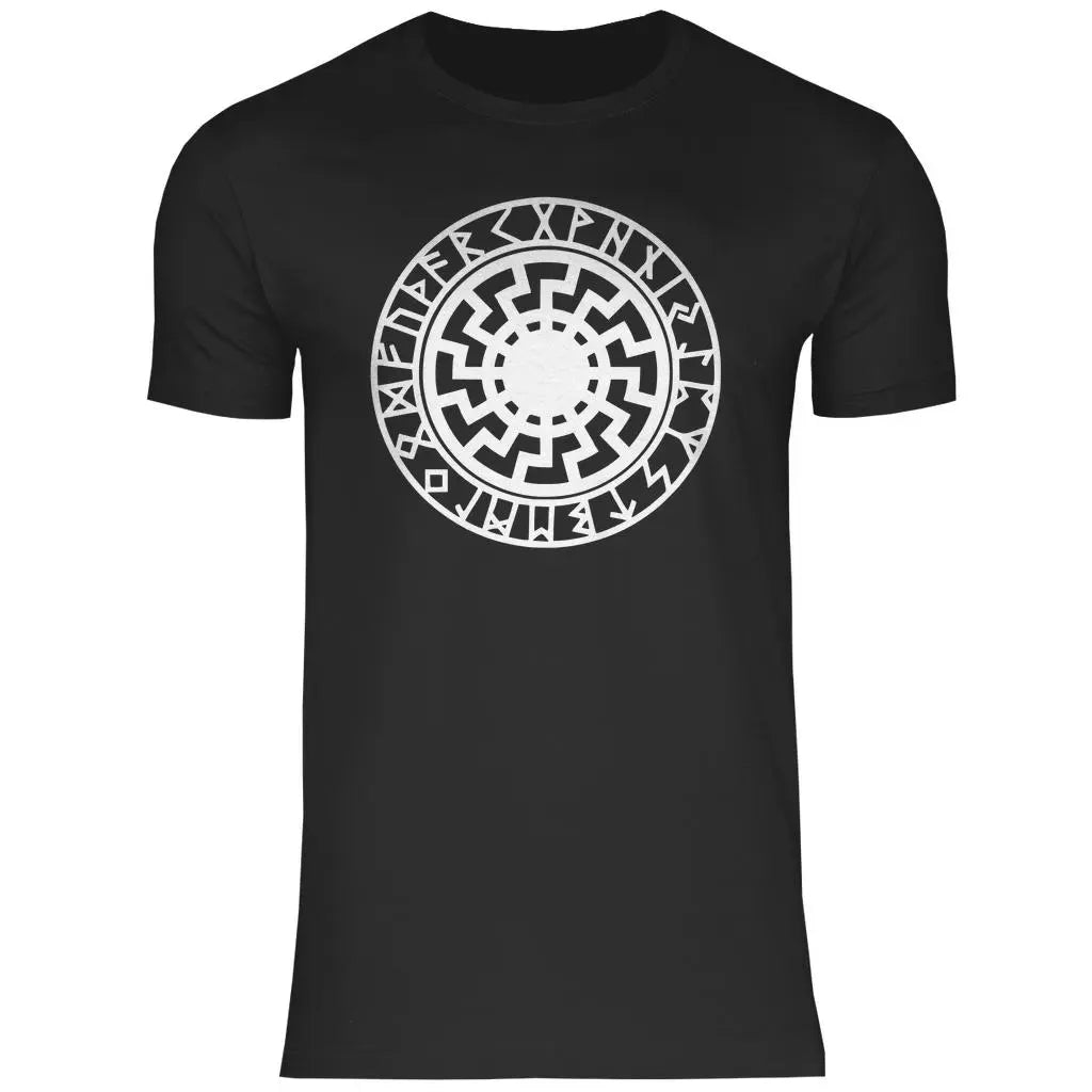 Schwarze Sonne T-Shirt Herren PatriotenPrint