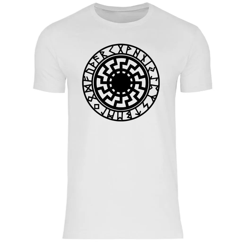Schwarze Sonne T-Shirt Herren PatriotenPrint
