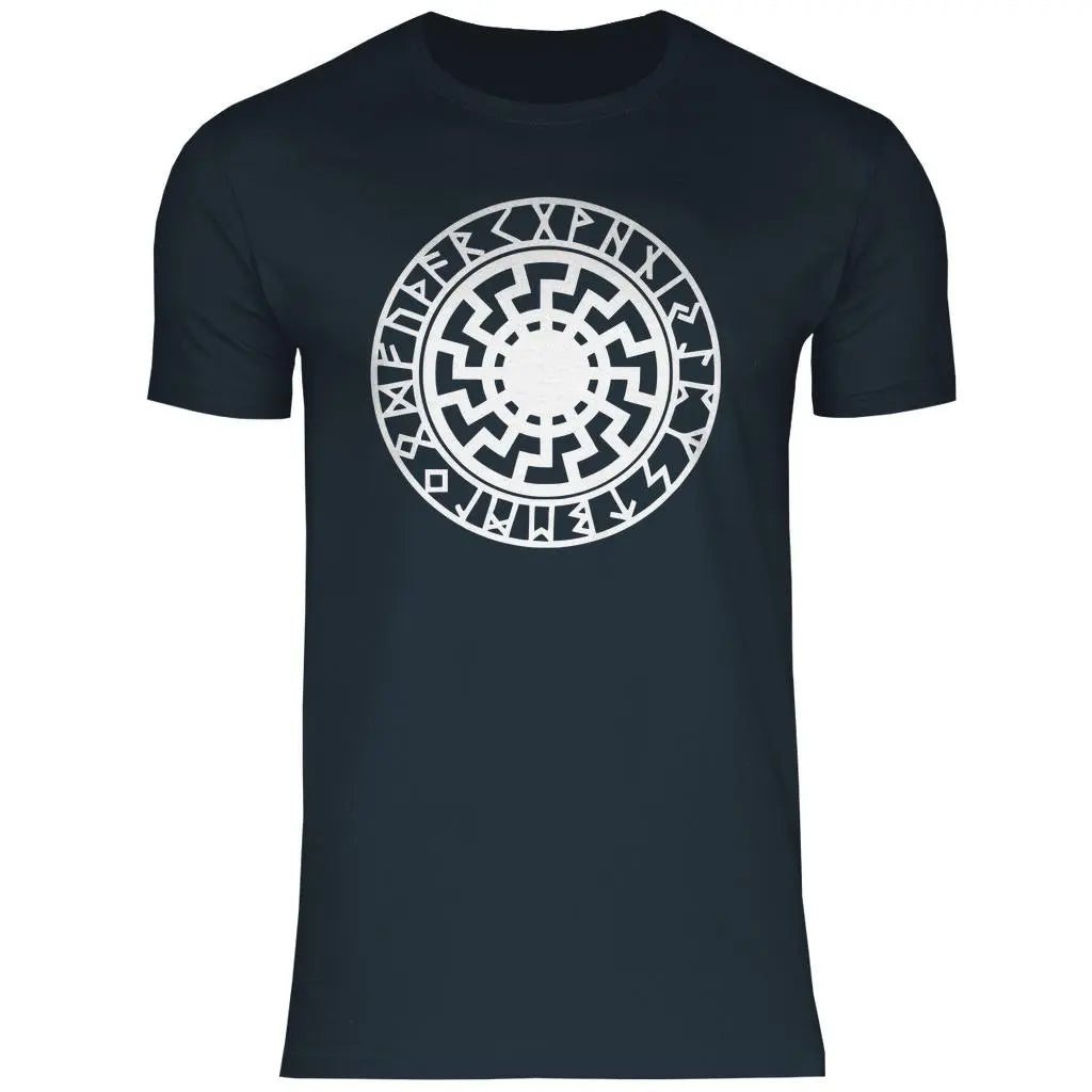 Schwarze Sonne T-Shirt Herren PatriotenPrint