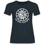 Schwarze Sonne T-Shirt 'Defend Europe' Damen PatriotenPrint