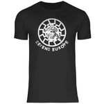Schwarze Sonne T-Shirt 'Defend Europe' Herren PatriotenPrint
