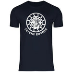 Schwarze Sonne T-Shirt 'Defend Europe' Herren PatriotenPrint