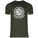 Schwarze Sonne T-Shirt 'Defend Europe' Herren PatriotenPrint