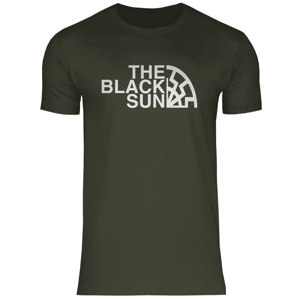 Schwarze Sonne T-Shirt 'The Black Sun' Herren