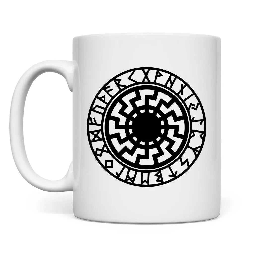 Schwarze Sonne Tasse PatriotenPrint